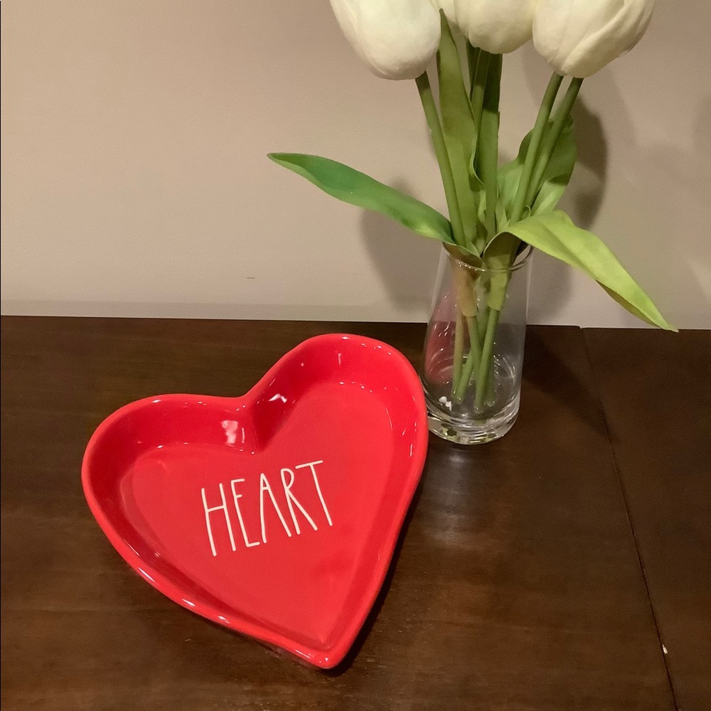 Rae Dunn Red Heart Serving Dish